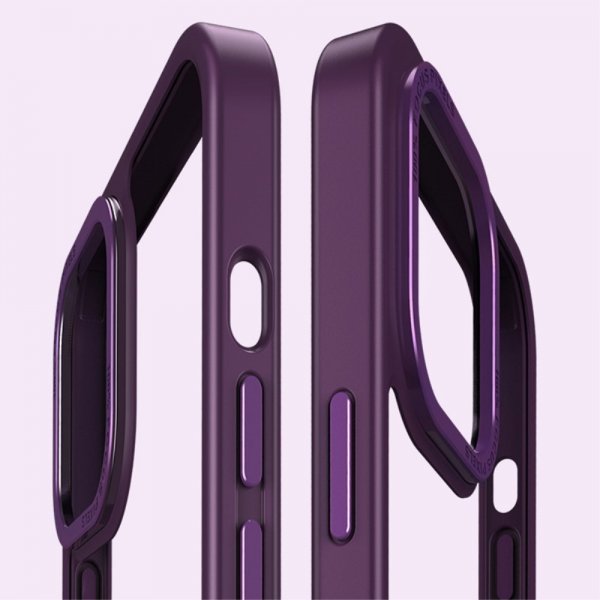 X-Level iPhone 15 Pro Kuori MagSafe-rengas Musta