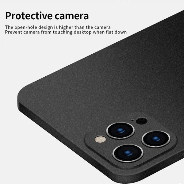 Mofi iPhone 15 Pro -suojakuori Matte Shield, punainen