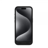Mophie iPhone 15 Pro -kuori sisäänrakennetulla Juice Pack -varavirtalähteellä, musta