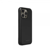 Mophie iPhone 15 Pro -kuori sisäänrakennetulla Juice Pack -varavirtalähteellä, musta