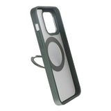 Rvelon iPhone 15 Pro -kuoret kääntyvällä MagSafe-jalustalla, vihreä