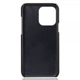 iPhone 15 Pro -suojakuori kahdella korttipaikalla, musta