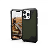 Urban Armor Gear (UAG) iPhone 15 Pro -suojakuori Metropolis LT MagSafe Kevlar, oliivi