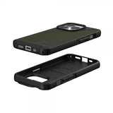 Urban Armor Gear (UAG) iPhone 15 Pro -suojakuori Metropolis LT MagSafe Kevlar, oliivi
