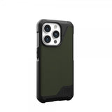 Urban Armor Gear (UAG) iPhone 15 Pro -suojakuori Metropolis LT MagSafe Kevlar, oliivi