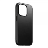 Nomad iPhone 15 Pro -suojakuori, Modern Leather Case, musta