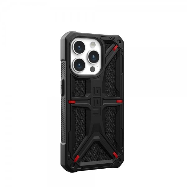 Urban Armor Gear (UAG) iPhone 15 Pro -suojakuori Monarch Kevlar Black