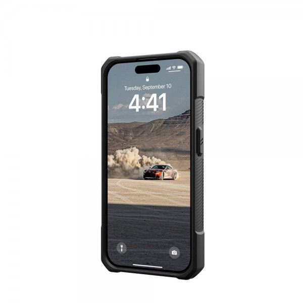 Urban Armor Gear (UAG) iPhone 15 Pro -suojakuori Monarch Kevlar Element Green