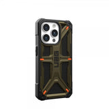 Urban Armor Gear (UAG) iPhone 15 Pro -suojakuori Monarch Kevlar Element Green