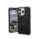 Urban Armor Gear (UAG) iPhone 15 Pro -suojakuori Monarch Pro MagSafe Carbon Fiber