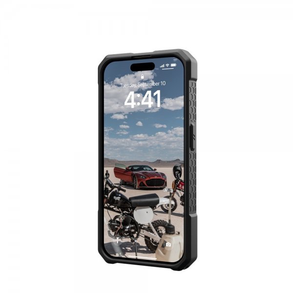Urban Armor Gear (UAG) iPhone 15 Pro -suojakuori Monarch Pro MagSafe Kevlar Element Green