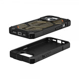 Urban Armor Gear (UAG) iPhone 15 Pro -suojakuori Monarch Pro MagSafe Kevlar Element Green