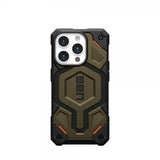 Urban Armor Gear (UAG) iPhone 15 Pro -suojakuori Monarch Pro MagSafe Kevlar Element Green