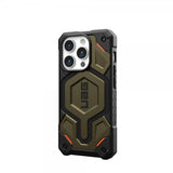 Urban Armor Gear (UAG) iPhone 15 Pro -suojakuori Monarch Pro MagSafe Kevlar Element Green