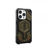 Urban Armor Gear (UAG) iPhone 15 Pro -suojakuori Monarch Pro MagSafe Kevlar Element Green