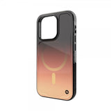 Clckr iPhone 15 Pro -kuori Onyx MagSafe Copper