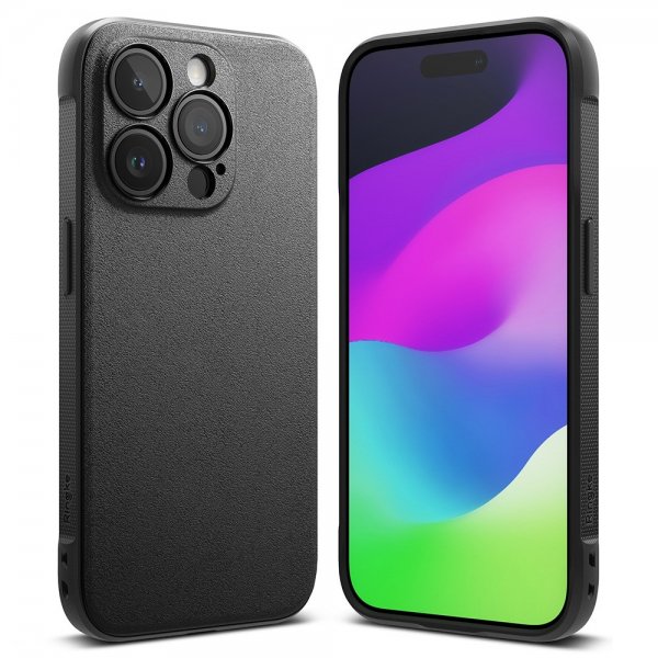 Ringke iPhone 15 Pro -suojakuori, Onyx Musta