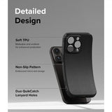 Ringke iPhone 15 Pro -suojakuori, Onyx Musta