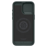 Spigen iPhone 15 Pro -suojakuori Optik Armor MagFit Abyss Green