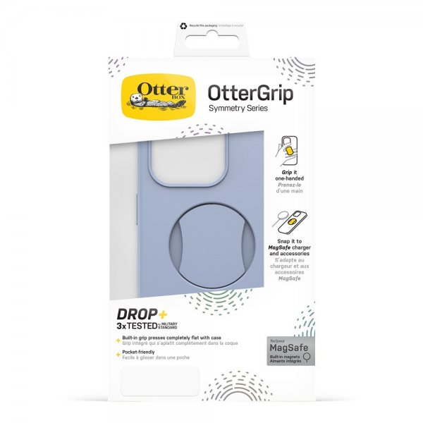 Otterbox iPhone 15 Pro Kuori OtterGrip Symmetry MagSafe You Do Blue