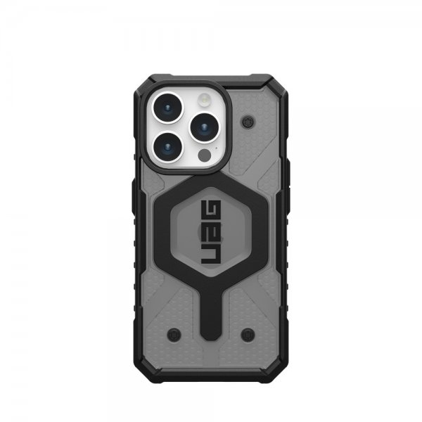 Urban Armor Gear (UAG) iPhone 15 Pro -suojakuori Pathfinder MagSafe Ash