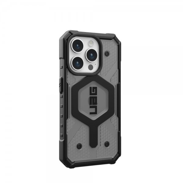 Urban Armor Gear (UAG) iPhone 15 Pro -suojakuori Pathfinder MagSafe Ash