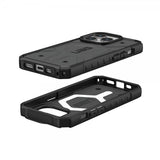 Urban Armor Gear (UAG) iPhone 15 Pro -suojakuori Pathfinder MagSafe, hopea
