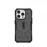 Urban Armor Gear (UAG) iPhone 15 Pro -suojakuori Pathfinder MagSafe, hopea