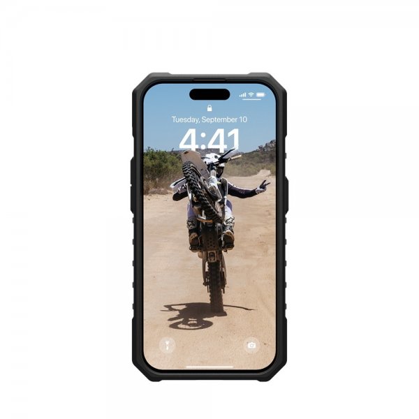 Urban Armor Gear (UAG) iPhone 15 Pro -suojakuori Pathfinder MagSafe musta