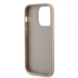 Guess iPhone 15 Pro Kuori Perforated Glitter Kulta