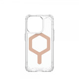 Urban Armor Gear (UAG) iPhone 15 Pro -suojakuori, Plyo MagSafe, Ice Rose Gold