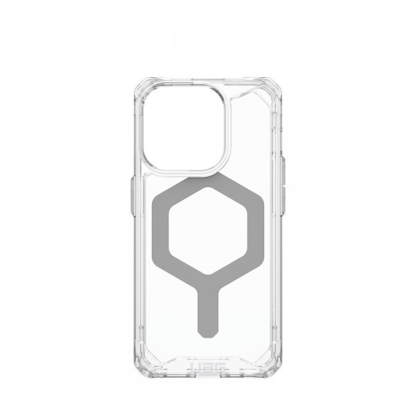 Urban Armor Gear (UAG) iPhone 15 Pro -suojakuori Plyo MagSafe Ice Silver