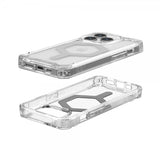 Urban Armor Gear (UAG) iPhone 15 Pro -suojakuori Plyo MagSafe Ice Silver