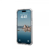 Urban Armor Gear (UAG) iPhone 15 Pro -suojakuori Plyo MagSafe Ice, valkoinen