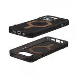 Urban Armor Gear (UAG) iPhone 15 Pro -suojakuori Plyo MagSafe, musta/pronssi