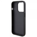 Karl Lagerfeld iPhone 15 Pro Kuori Quilted K Pattern Musta