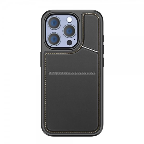 Dux Ducis iPhone 15 Pro -suojakuori Rafi II Series MagSafe Musta