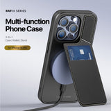 Dux Ducis iPhone 15 Pro -suojakuori Rafi II Series MagSafe Musta