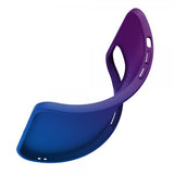 X-Level iPhone 15 Pro -kuori Rainbow Series sininen