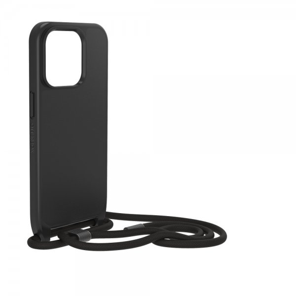 Otterbox iPhone 15 Pro Skal React Necklace MagSafe Musta