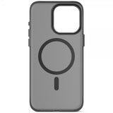 Decoded iPhone 15 Pro -kuori Kierrätetty muovi kirkas läpinäkyvä musta