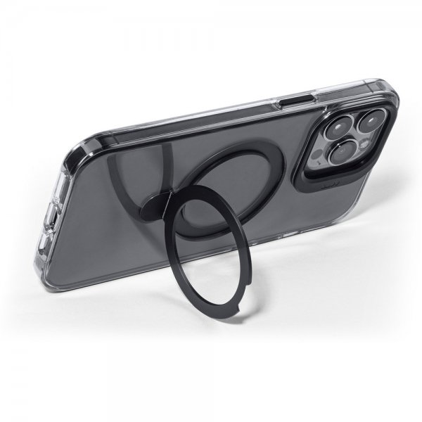 LAUT iPhone 15 Pro -suojakuori REVIVE PROP MagSafe Black Crystal