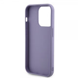 Guess iPhone 15 Pro -kuori, Sequin, violetti