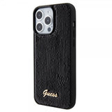 Guess iPhone 15 Pro Kuori Sequin Musta