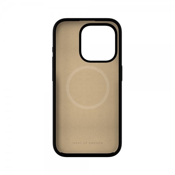 Ideal of Sweden iPhone 15 Pro Silicone Case MagSafe Musta