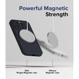 Ringke iPhone 15 Pro Kuori Silikoni Magneettinen Syvänsininen