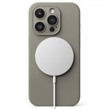 Ringke iPhone 15 Pro -silikonisuojakuori Magneettinen Harmaa