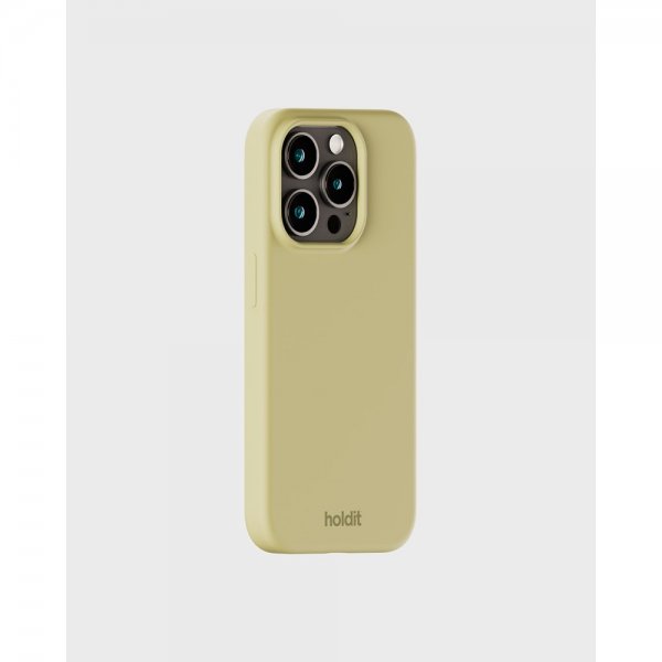 Holdit iPhone 15 Pro silikonikuori Biscotti