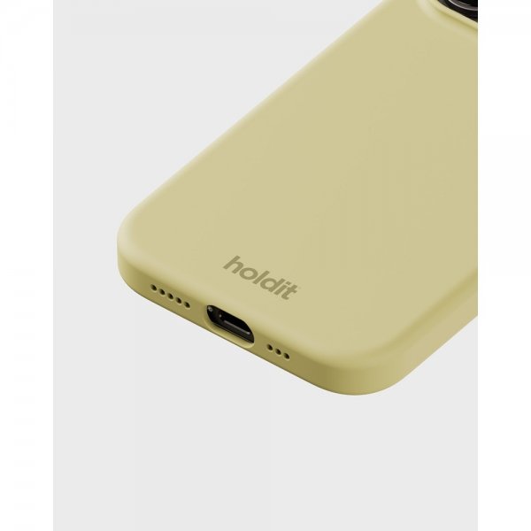 Holdit iPhone 15 Pro silikonikuori Biscotti