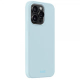 holdit iPhone 15 Pro silikonikuori Mineral Blue